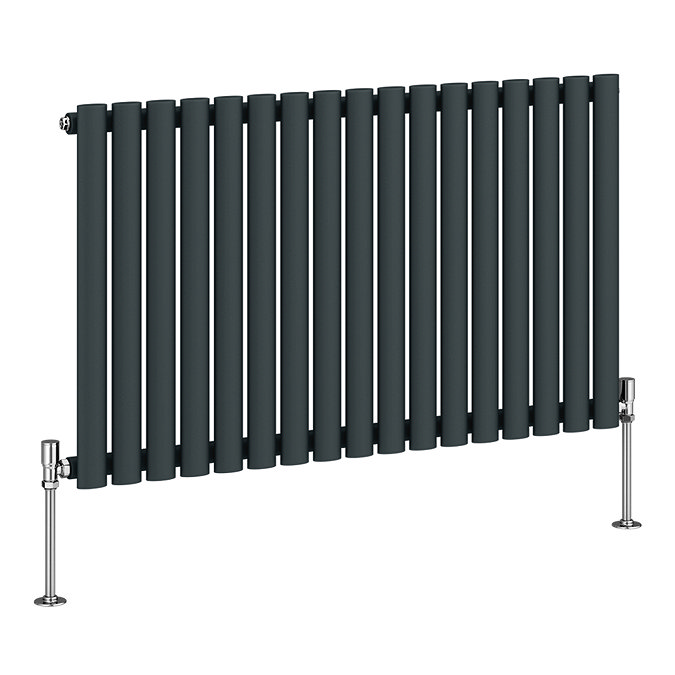 Metro Horizontal Radiator - Anthracite - Single Panel (600mm High) 1003mm Wide