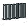 Metro Horizontal Radiator - Anthracite - Single Panel (600mm High) 1003mm Wide