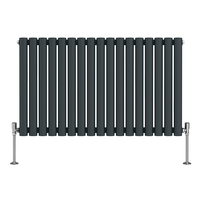 Metro Horizontal Radiator - Anthracite - Single Panel (600mm High) 1003mm Wide