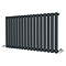 Metro Horizontal Radiator - Anthracite - Single Panel (600mm High) 1003mm Wide