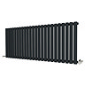 Metro Horizontal Radiator - Anthracite - Single Panel (600mm High) 1416mm Wide
