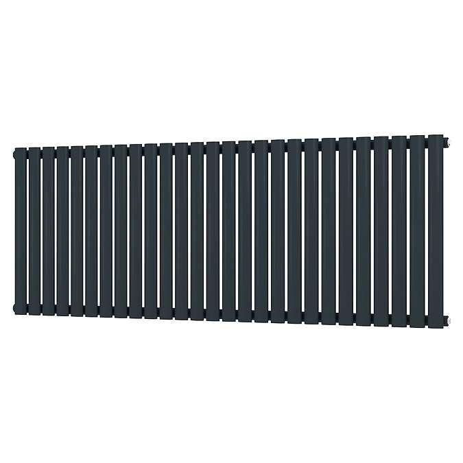 Metro Horizontal Radiator - Anthracite - Single Panel (600mm High) 1596mm Wide