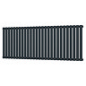 Metro Horizontal Radiator - Anthracite - Single Panel (600mm High) 1596mm Wide