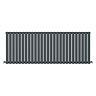 Metro Horizontal Radiator - Anthracite - Single Panel (600mm High) 1596mm Wide