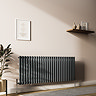 Metro Horizontal Radiator - Anthracite - Single Panel (600mm High) 1596mm Wide