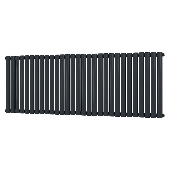 Metro Horizontal Radiator - Anthracite - Single Panel (600mm High) 1711mm Wide