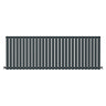 Metro Horizontal Radiator - Anthracite - Single Panel (600mm High) 1711mm Wide