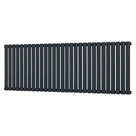 Metro Horizontal Radiator - Anthracite - Single Panel (600mm High) 1711mm Wide