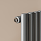 Metro Horizontal Radiator - Anthracite - Single Panel (600mm High) 413mm Wide