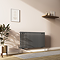 Metro Horizontal Radiator - Anthracite - Single Panel (600mm High) 1180mm Wide