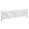 Metro Horizontal Radiator - White - Double Panel (1600mm Wide) 413mm High