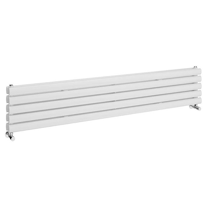 Metro Horizontal Radiator - White - Double Panel (H295 x W1600mm)