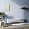 Metro Horizontal Radiator - White - Double Panel (H295 x W1600mm)