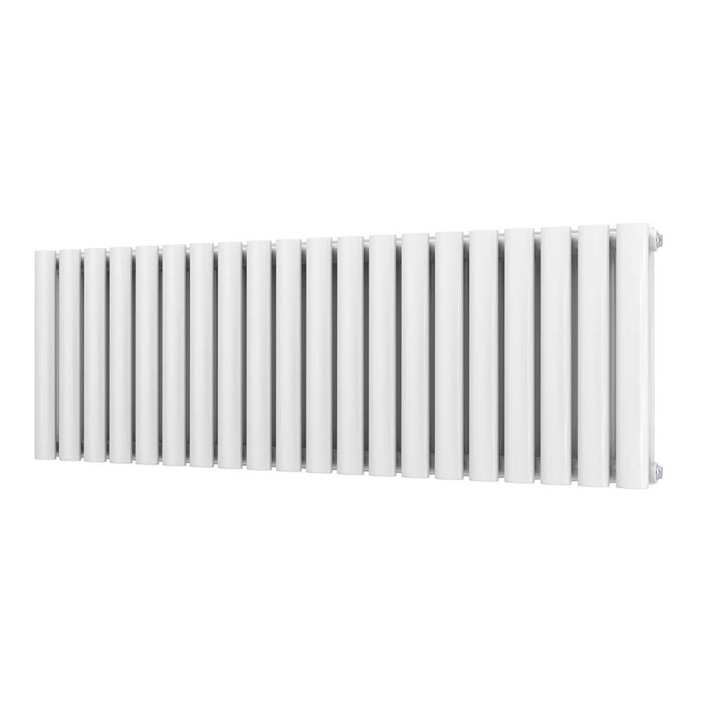 Metro Horizontal Radiator - White - Double Panel (400mm High) 1180mm ...