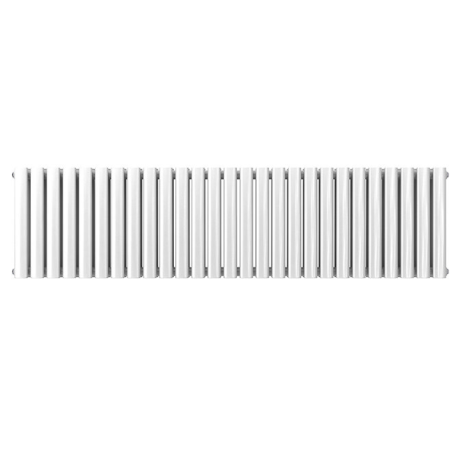 Metro Horizontal Radiator - White - Double Panel (400x1593mm)