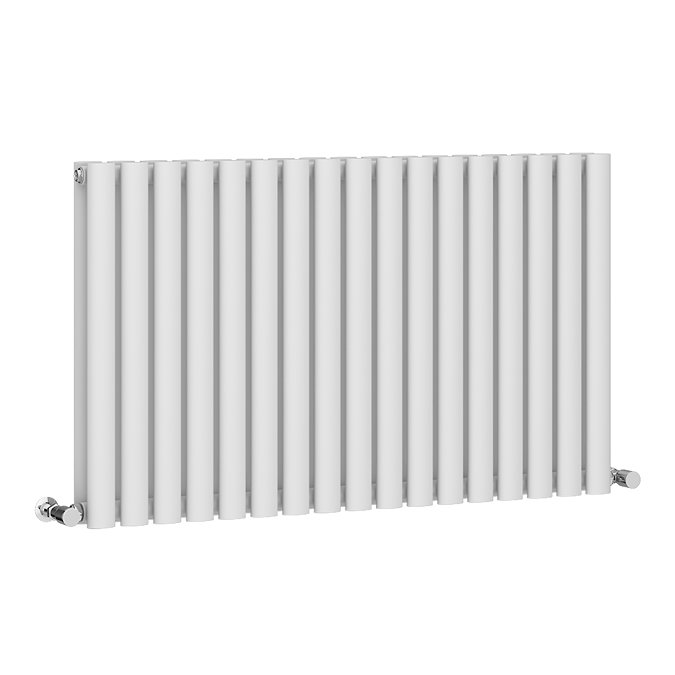 Metro Horizontal Radiator - White - Double Panel (600mm High) 1003mm Wide