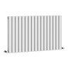 Metro Horizontal Radiator - White - Double Panel (600mm High) 1003mm Wide