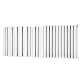 Metro Horizontal Radiator - White - Double Panel (600mm High) 1596mm Wide
