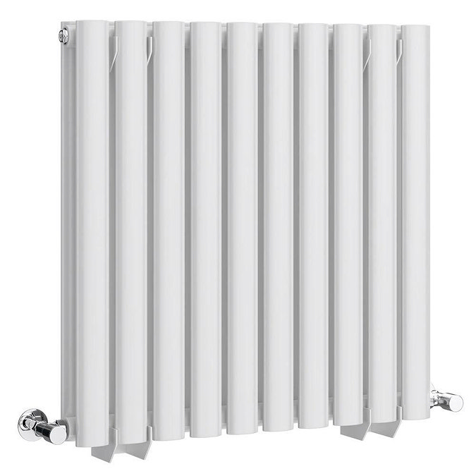 Metro Horizontal Radiator - White - Double Panel (600mm High)