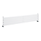 Metro Horizontal Radiator - White - Single Panel (1600mm Wide) 295mm High