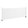 Metro Horizontal Radiator - White - Single Panel (1600mm Wide) 590mm High
