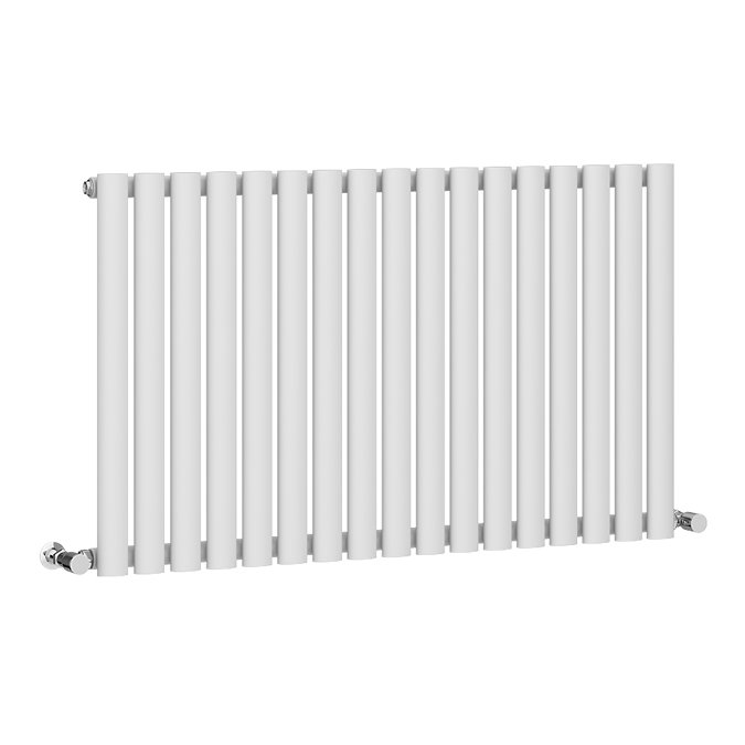 Metro Horizontal Radiator - White - Single Panel (600mm High) 1003mm Wide