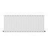 Metro Horizontal Radiator - White - Single Panel (600mm High) 1416mm Wide