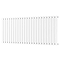 Metro Horizontal Radiator - White - Single Panel (600mm High) 1416mm Wide