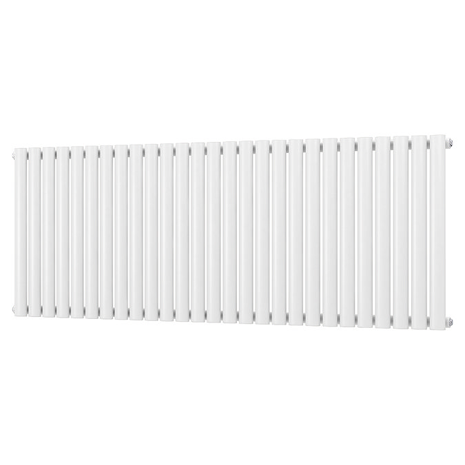 Metro Horizontal Radiator - White - Single Panel (600mm High) 1596mm Wide