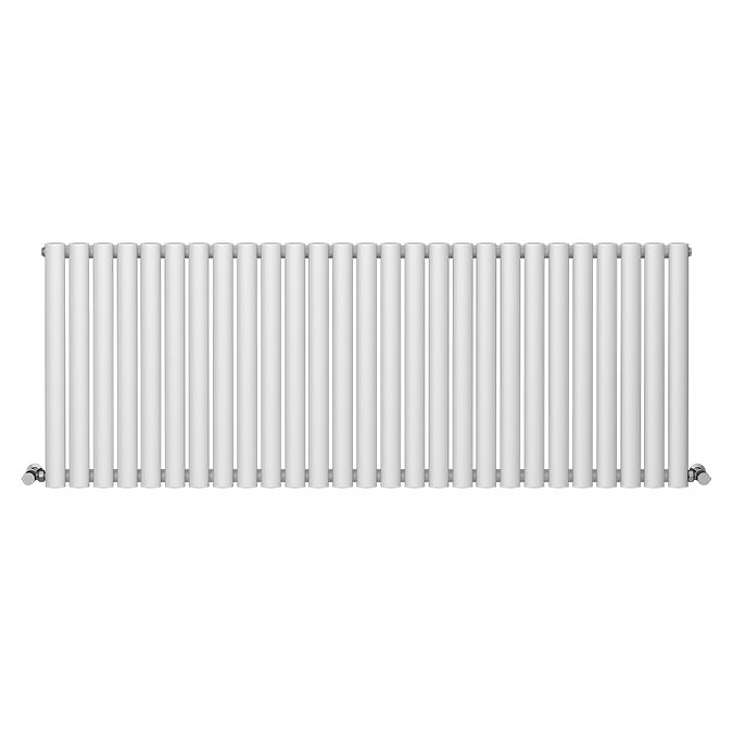 Metro Horizontal Radiator - White - Single Panel (600mm High) 1596mm Wide