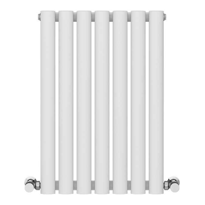 Metro Horizontal Radiator - White - Single Panel (600mm High) 413mm Wide