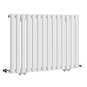 Metro Horizontal Radiator - White - Single Panel (600mm High)  Standard Large Image