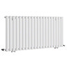 Metro Horizontal Radiator - White - Single Panel (600mm High) 1180mm Wide