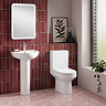 Metro Rimless Close Coupled Toilet with Soft Close Seat