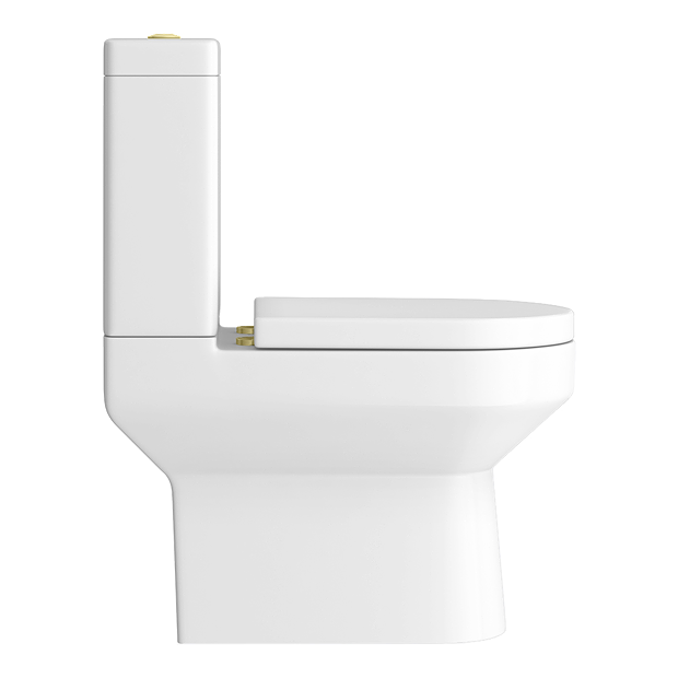 Metro Short Projection Close Coupled Toilet - Bathroom Deal