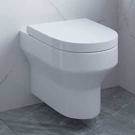 Metro Rimless Wall Hung Pan & Soft Close Seat