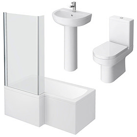 Metro Small Bathroom Suite Large Image