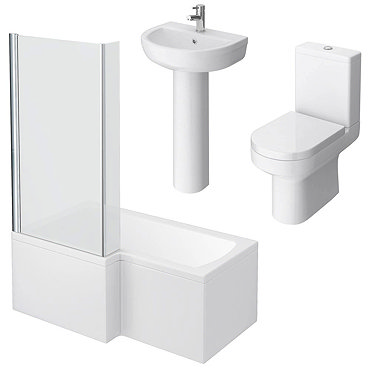 Metro Small Bathroom Suite  Profile Large Image