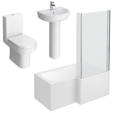 Metro Small Bathroom Suite  Profile Large Image