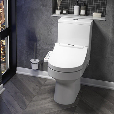 Metro Smart Toilet with Bidet Wash Function, Heated Seat + Dryer  Profile Large Image