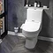 Metro Smart Toilet with Bidet Wash Function, Heated Seat + Dryer Large Image