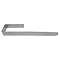 Metro Towel Hanging Bar Rail 408mm Gloss Silver