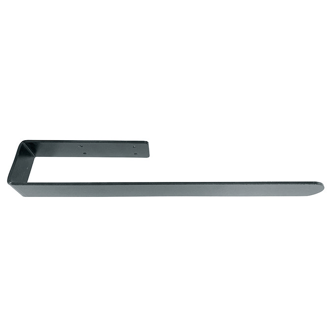 Metro Towel Hanging Bar Rail 408mm Anthracite Grey  