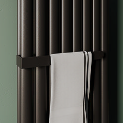 Metro Towel Hanging Bar Rail 408mm Matt Black