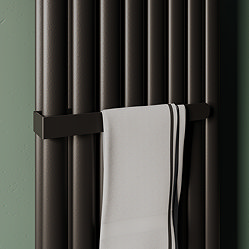Metro Towel Hanging Bar Rail 408mm Matt Black