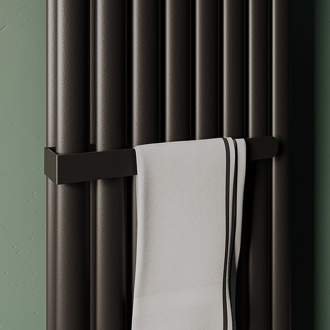 Metro Towel Hanging Bar Rail 408mm Matt Black