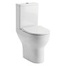 Metro Ultra-Compact Comfort Height Toilet - 555mm Projection, Designed for Small Spaces