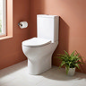Metro Ultra-Compact Comfort Height Toilet – 555mm Projection, Designed for Small Spaces