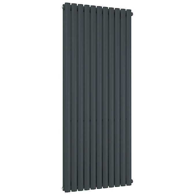 Metro Vertical Radiator - Anthracite - Double Panel (1600mm High) 649mm Wide