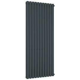 Metro Vertical Radiator - Anthracite - Double Panel (1600mm High) 684mm Wide